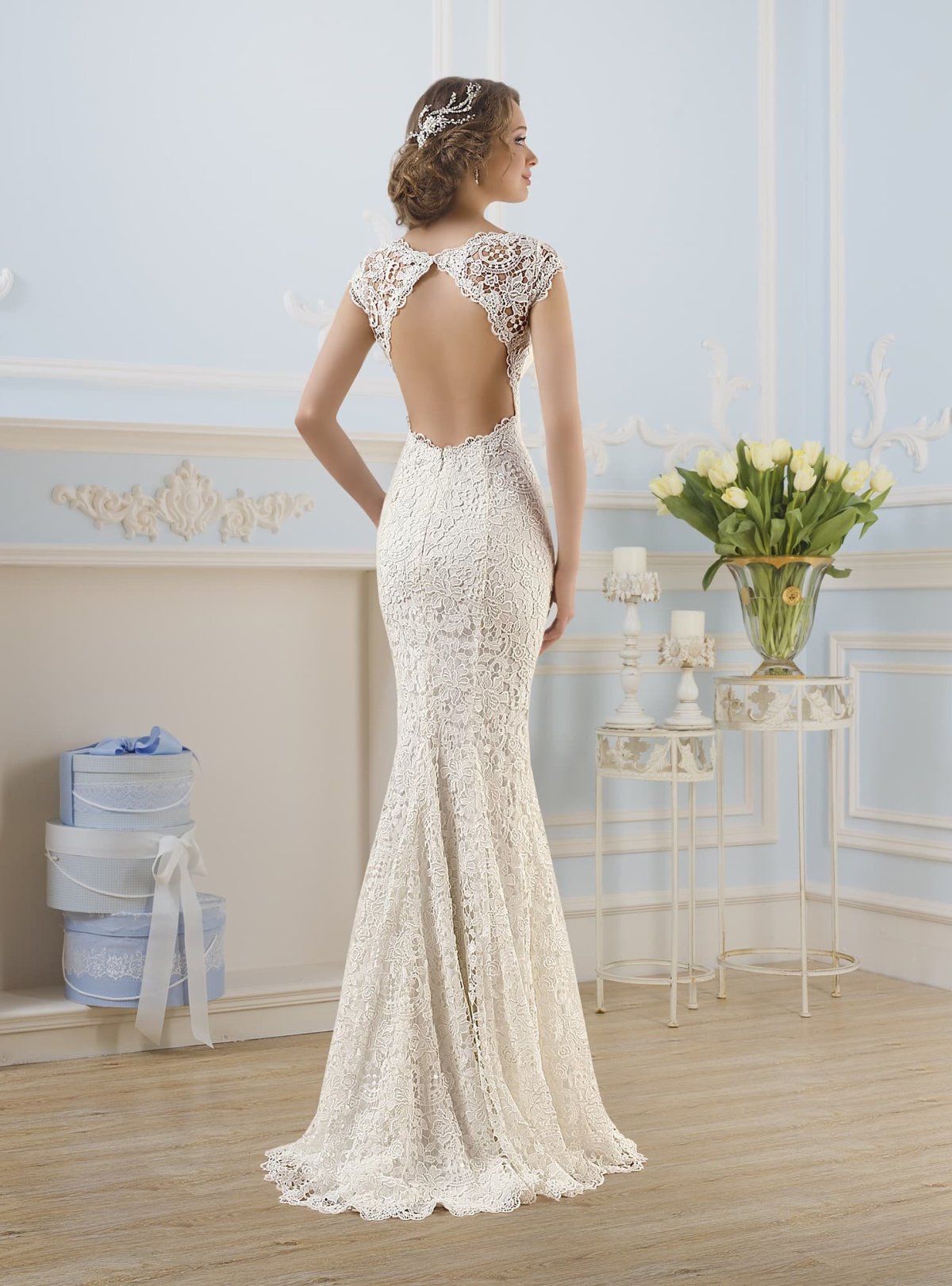 Maggie Sottero платье со шлейфом