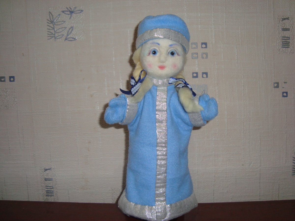 Дед Мороз из фетра