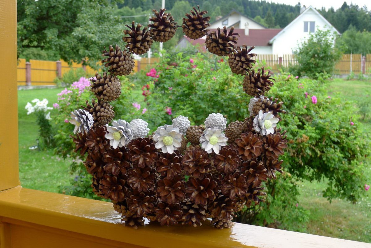 Фигуры из покрышек для сада