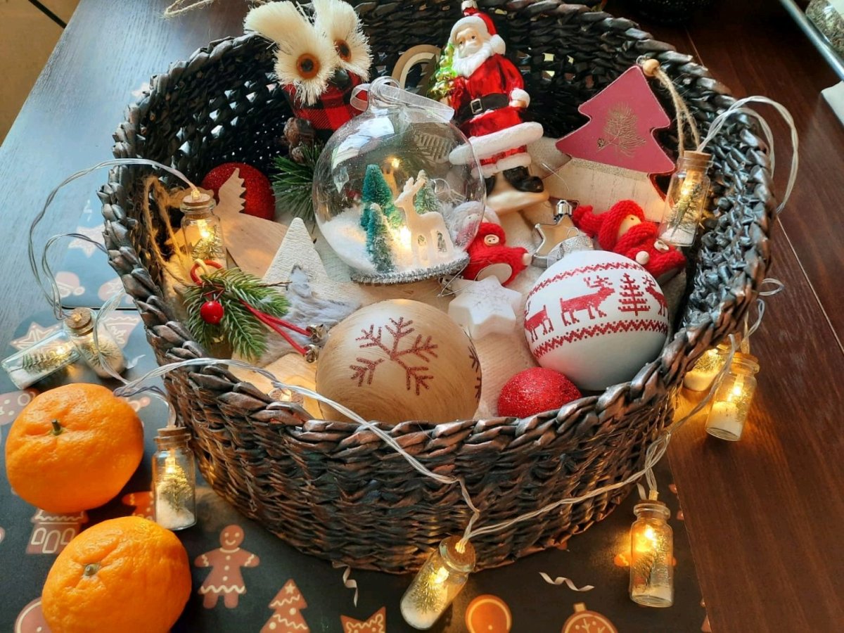 Новогодняя корзинка