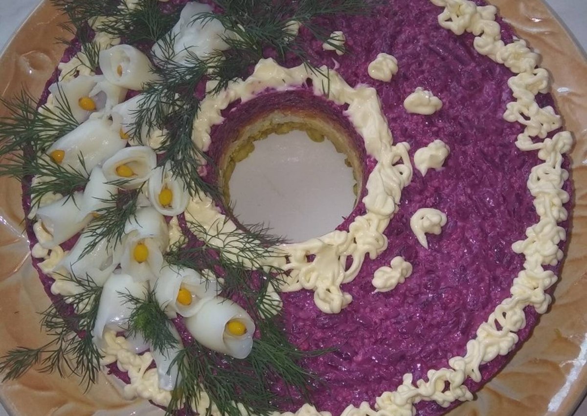 Форма для салата кольцо