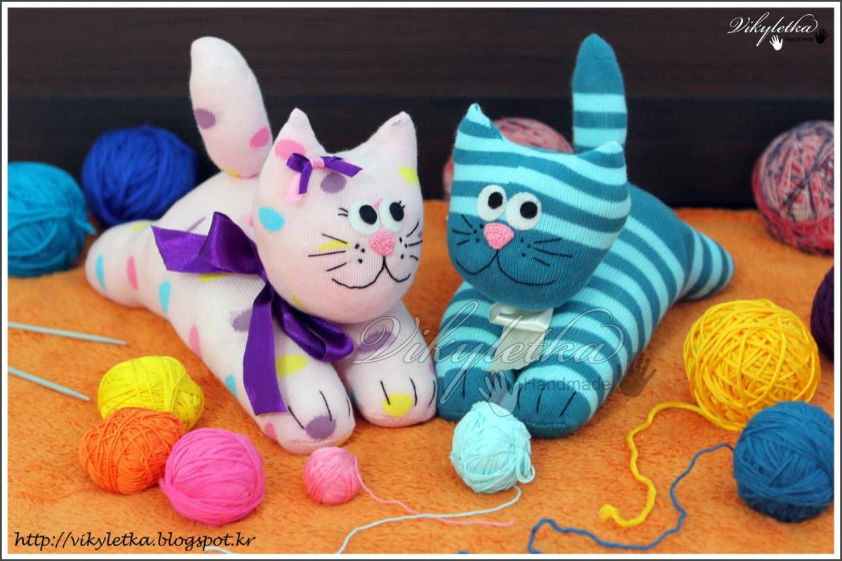 Игрушки из перчаток