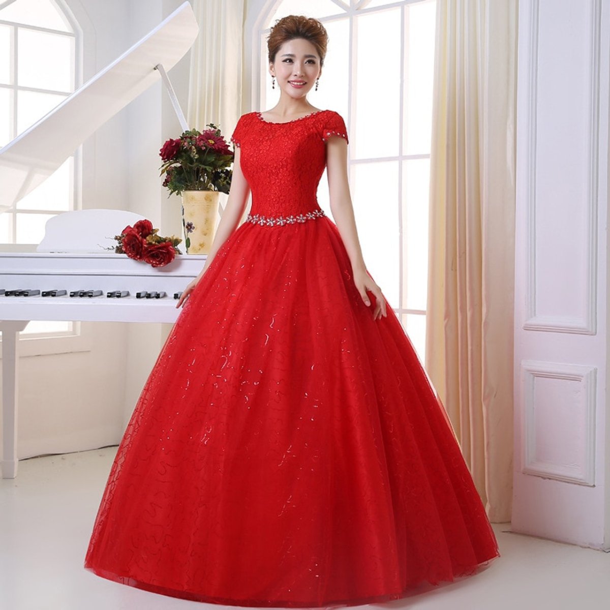 To be Bride красное платье