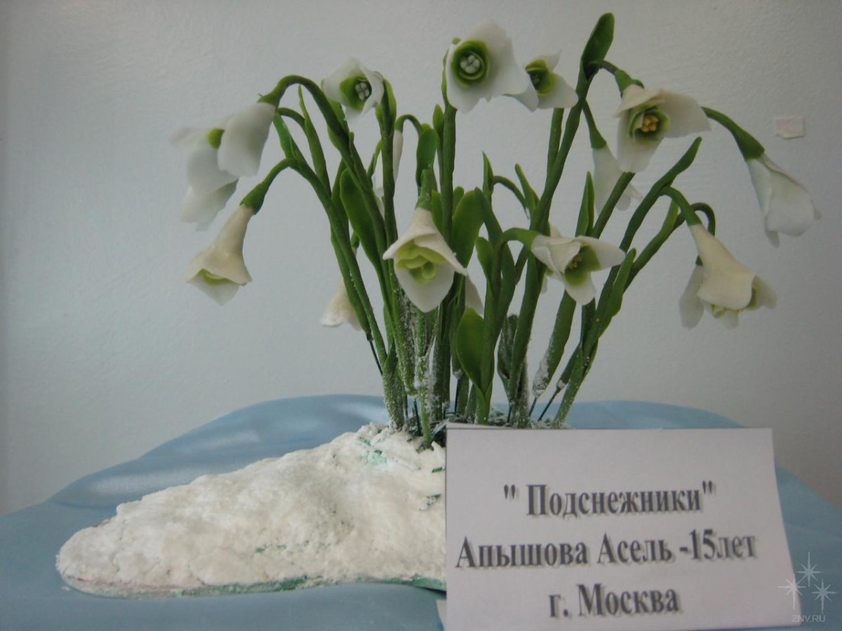 Аппликация весенние цветы