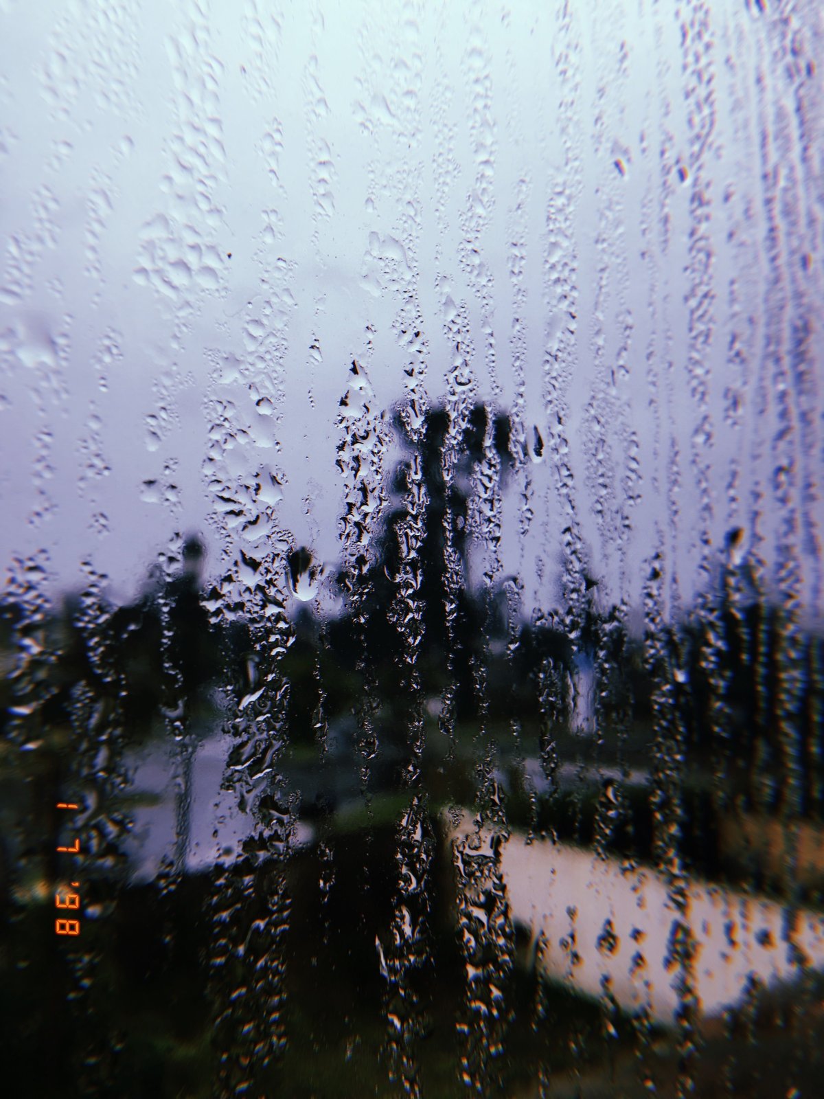 Дождь за окном