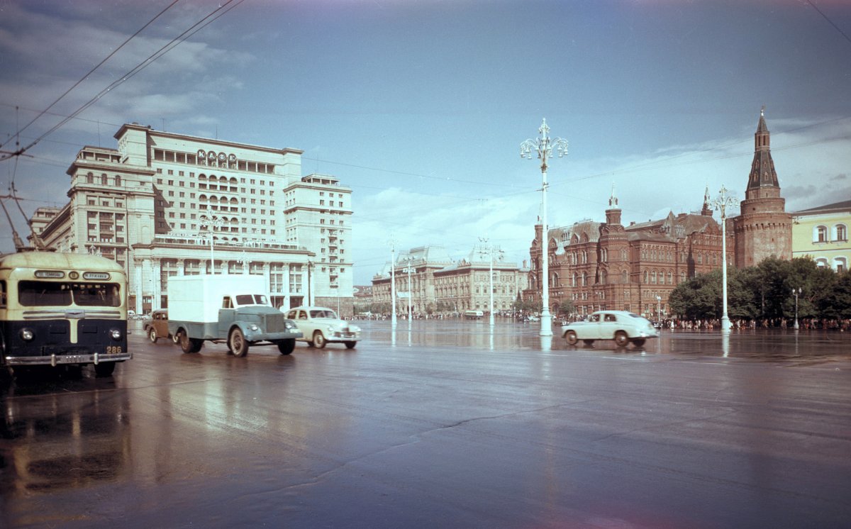 Манежная площадь 1980