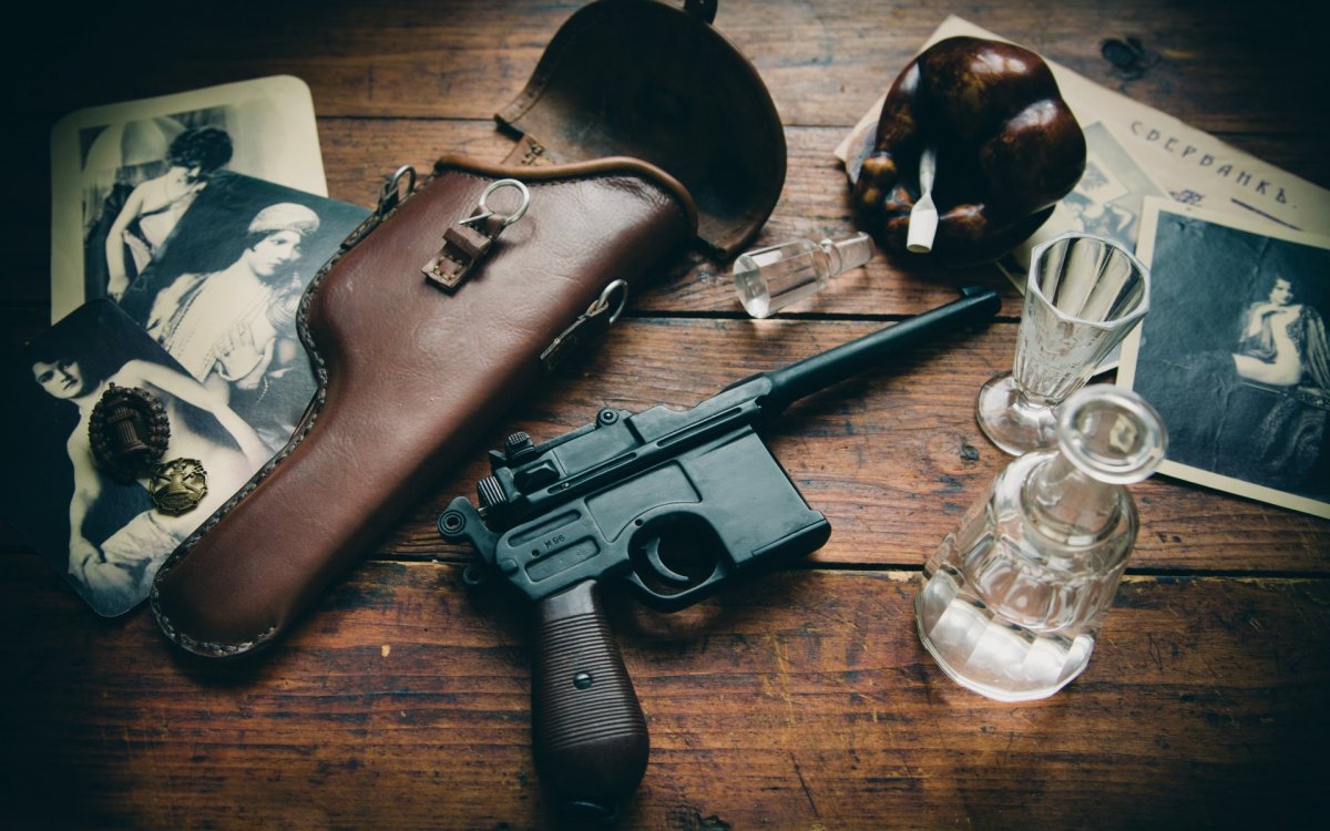 Mauser c96 НКВД Эстетика