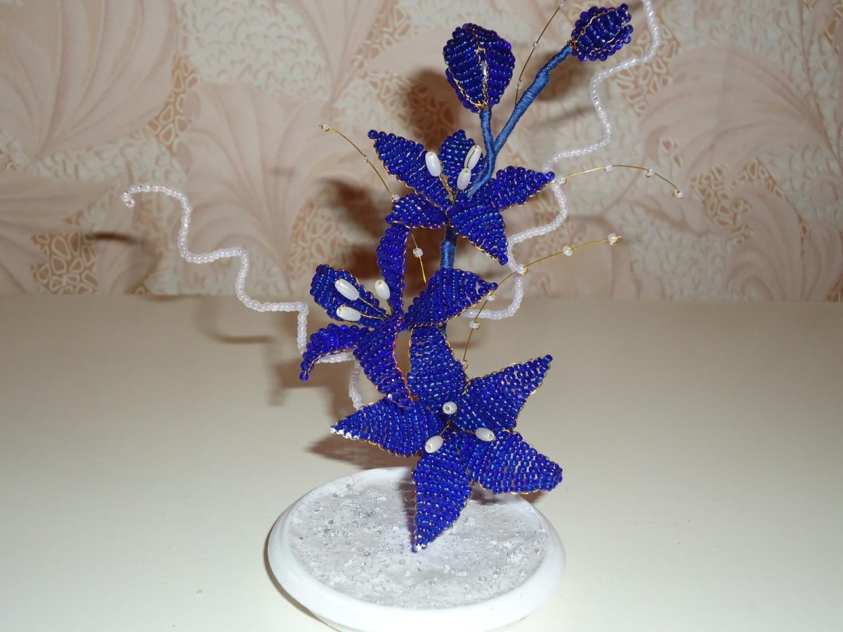 Серьги из бисера