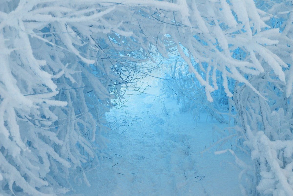 Зима в городах Эстетика