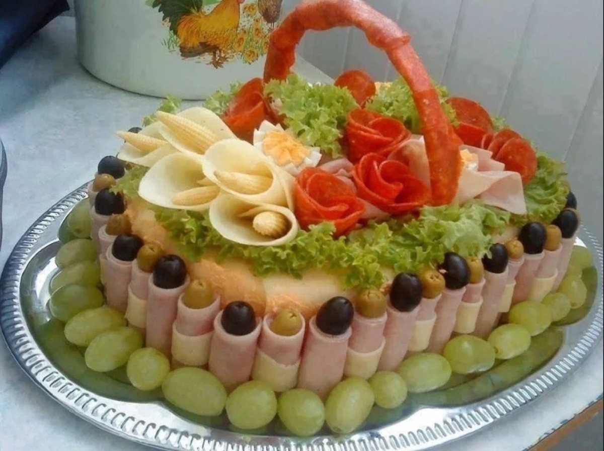 Салат сердце ангела с красной икрой