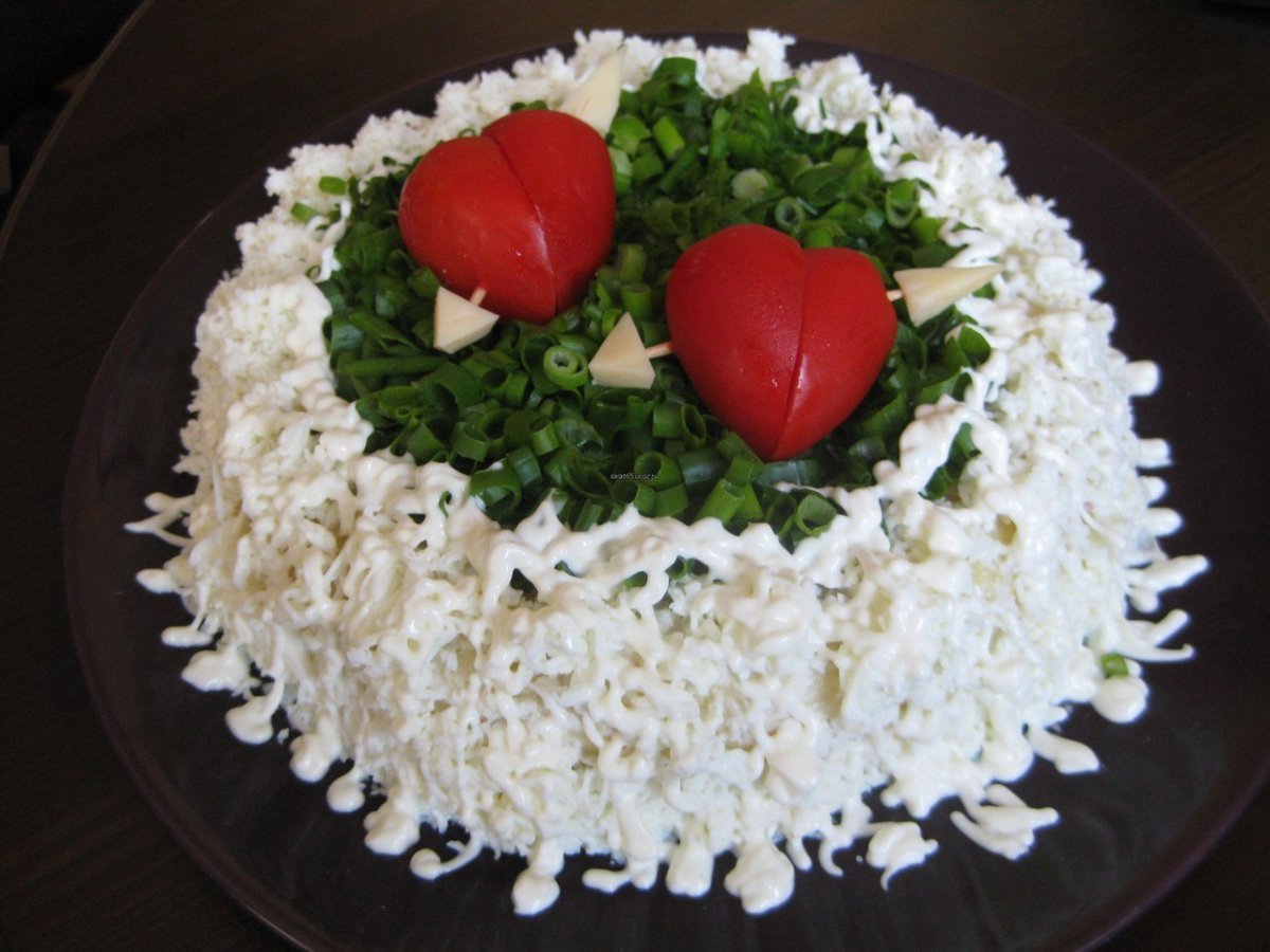 Салат белая Березка