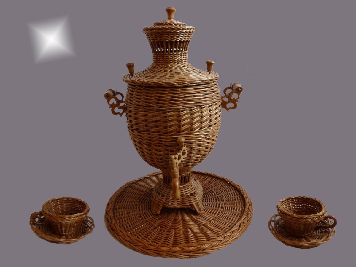 Самовар декорация