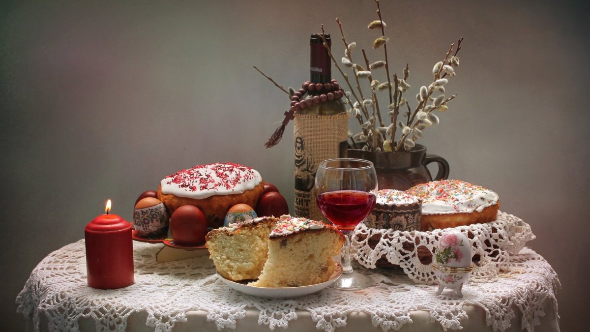 Пасха кулич и кагор