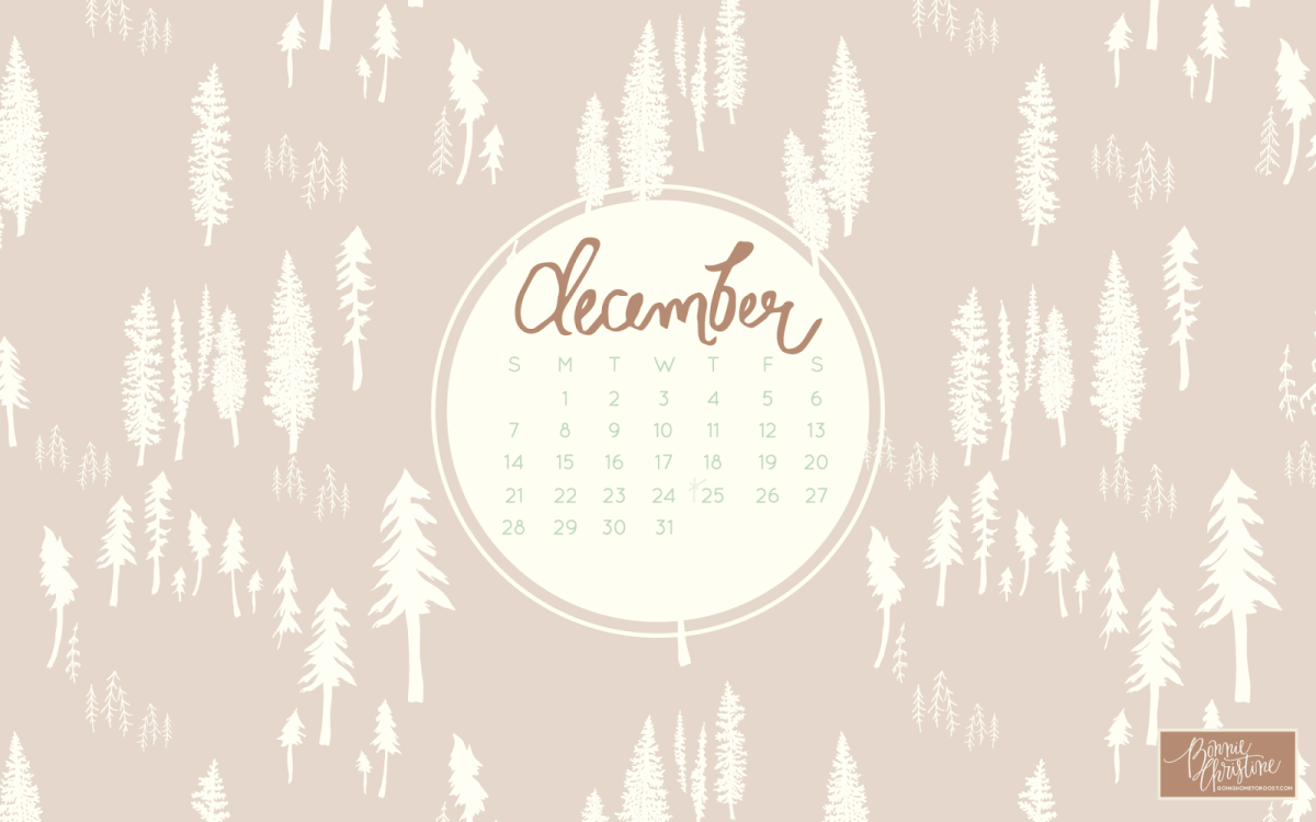 December обои