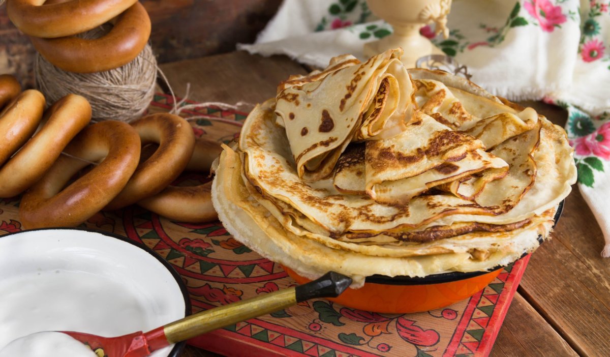 Блинчики на Масленицу