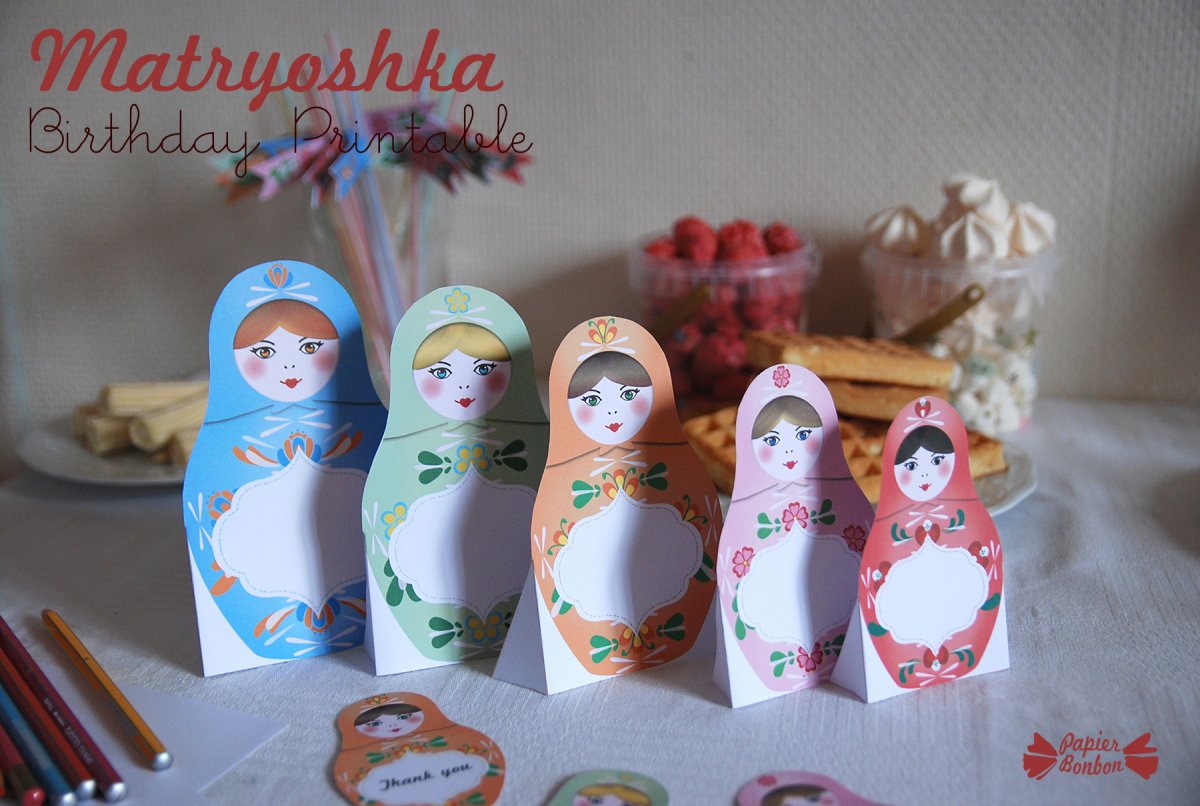 Матрешка из ткани