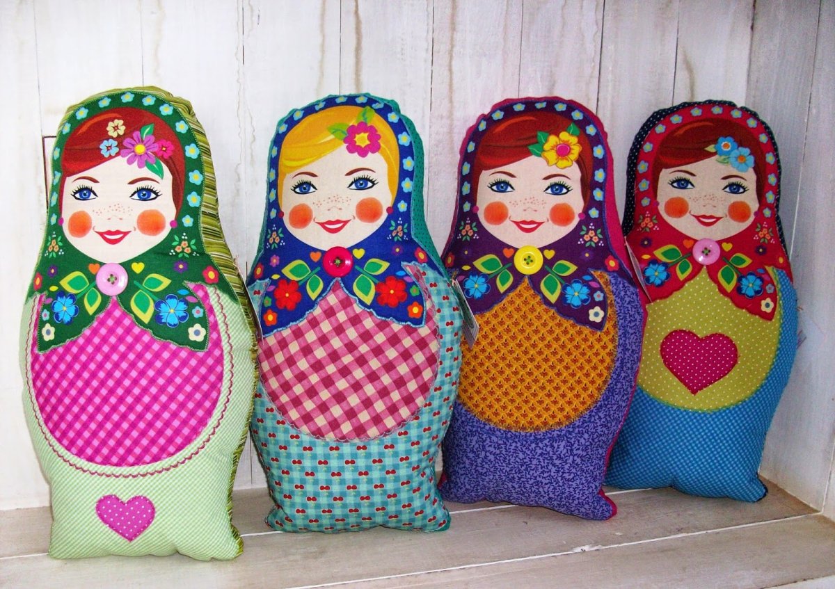 Матрешка из фоамирана