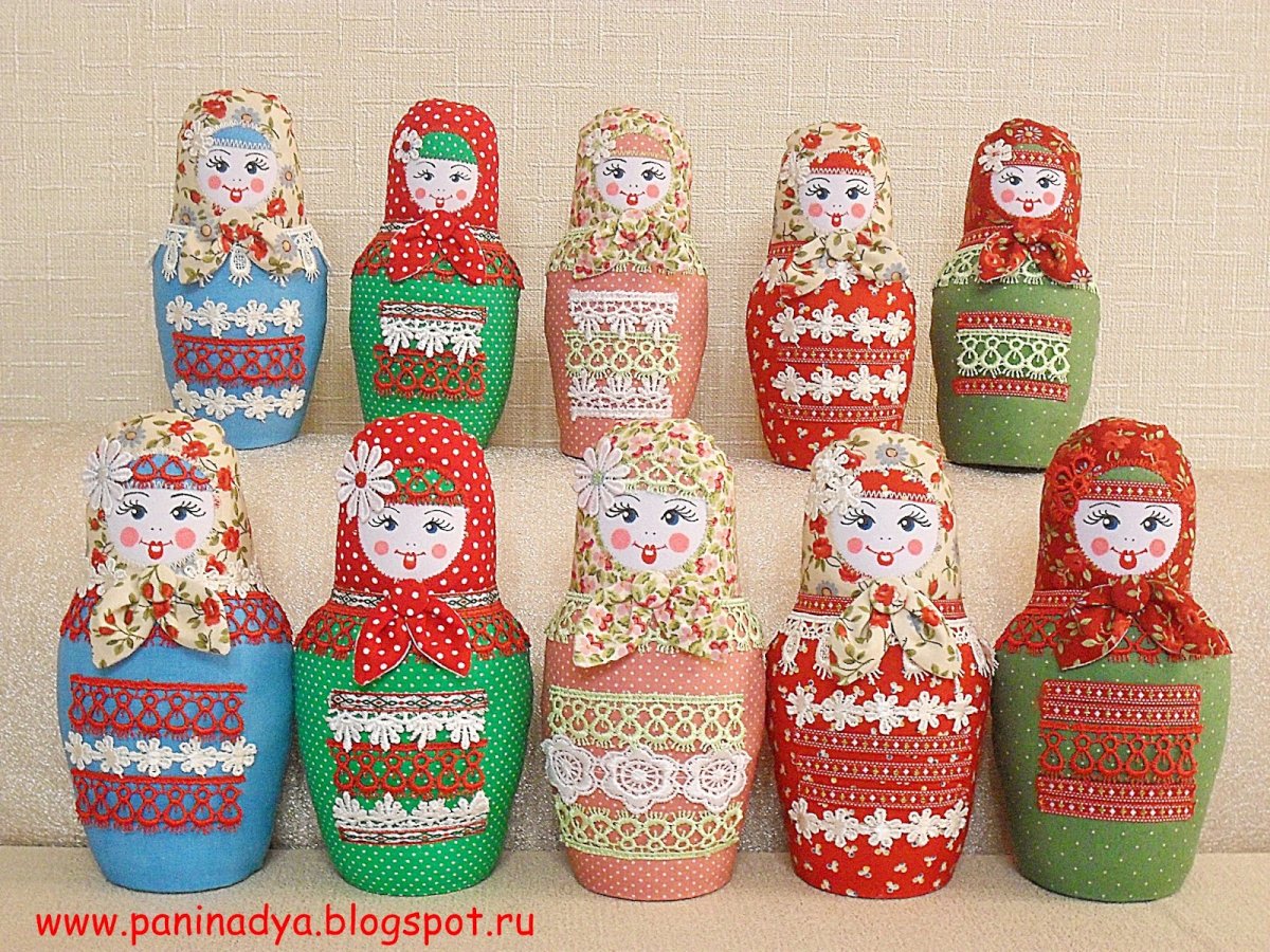 Поделка на тему Матрешка