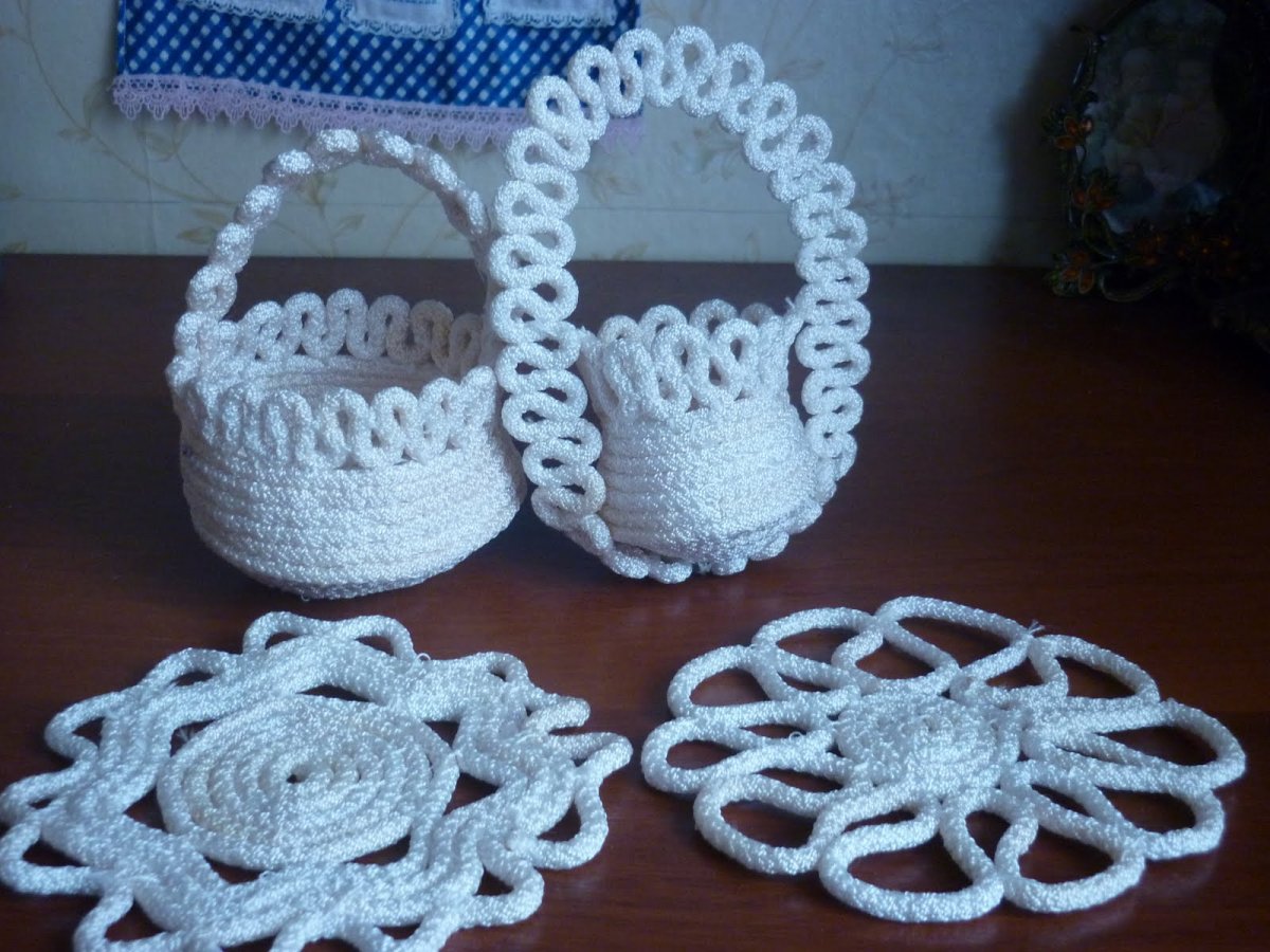 Подставка из каната