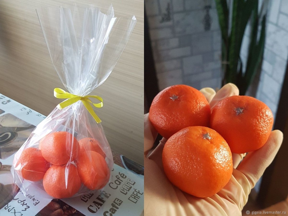 Красивая упаковка мандаринов