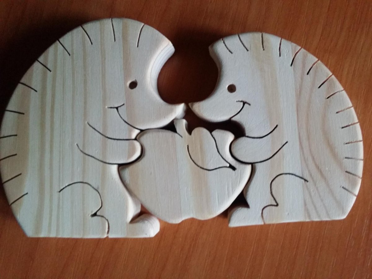 Деревянные игрушки из фанеры