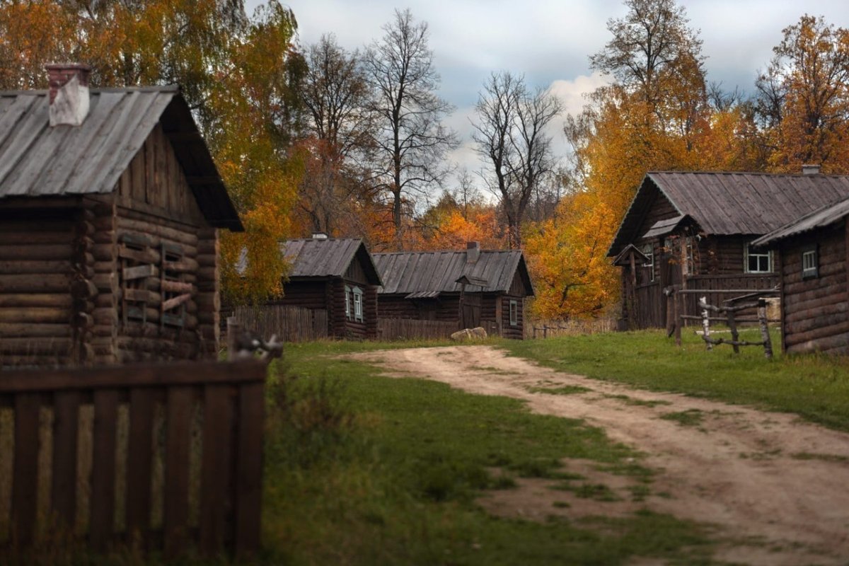 Русская деревня Эстетика