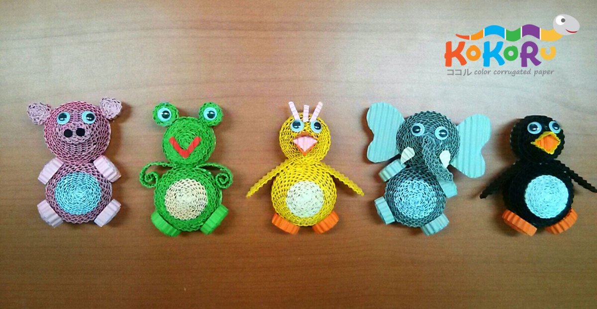Корзина из гофрокартона