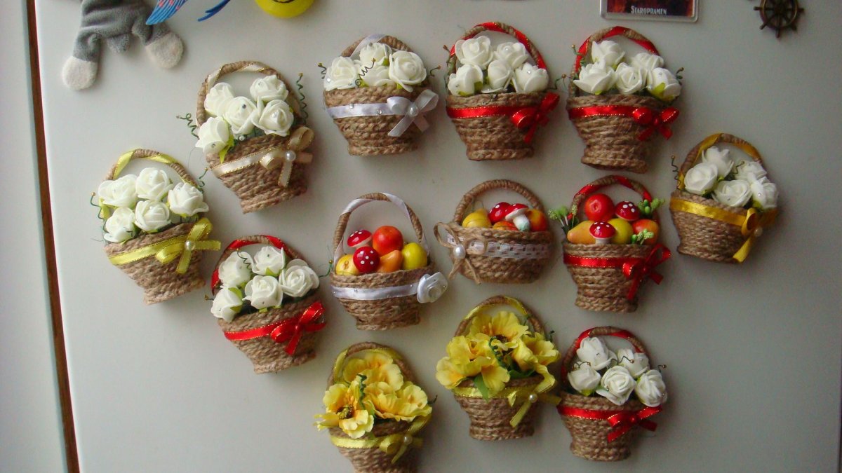 Поделка корзина