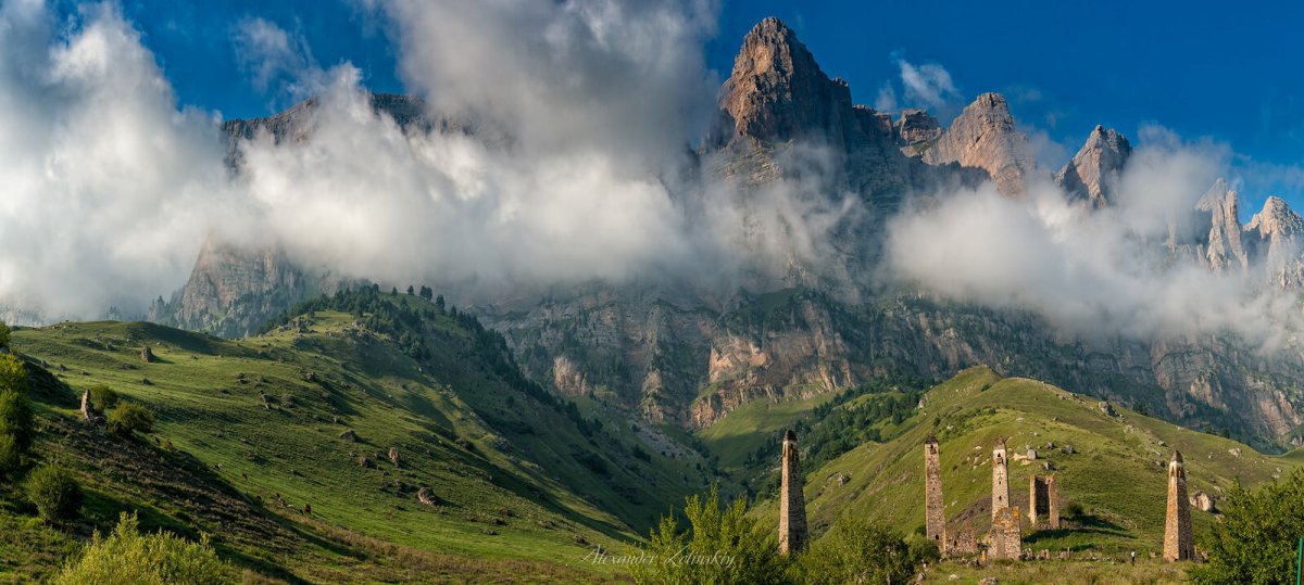 Горы Кавказа Ингушетия