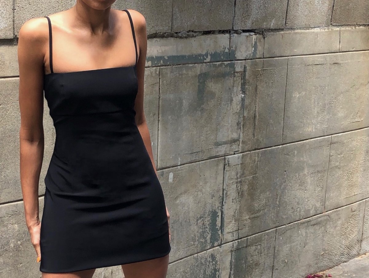 Black aesthetic платья