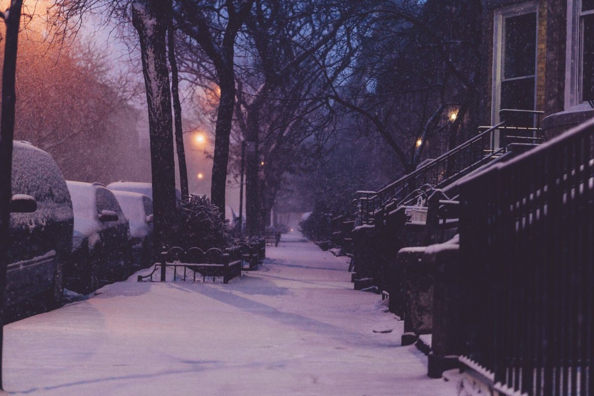 Улица зимой