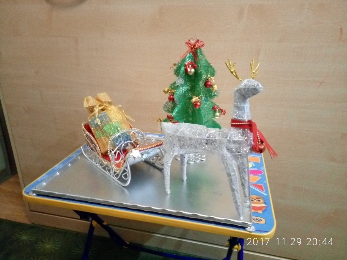 Оригинальная Новогодняя поделка в школу