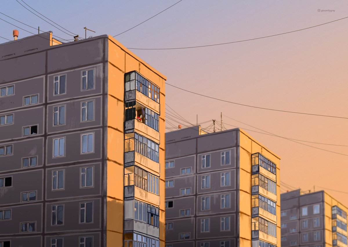 Депрессивные многоэтажки