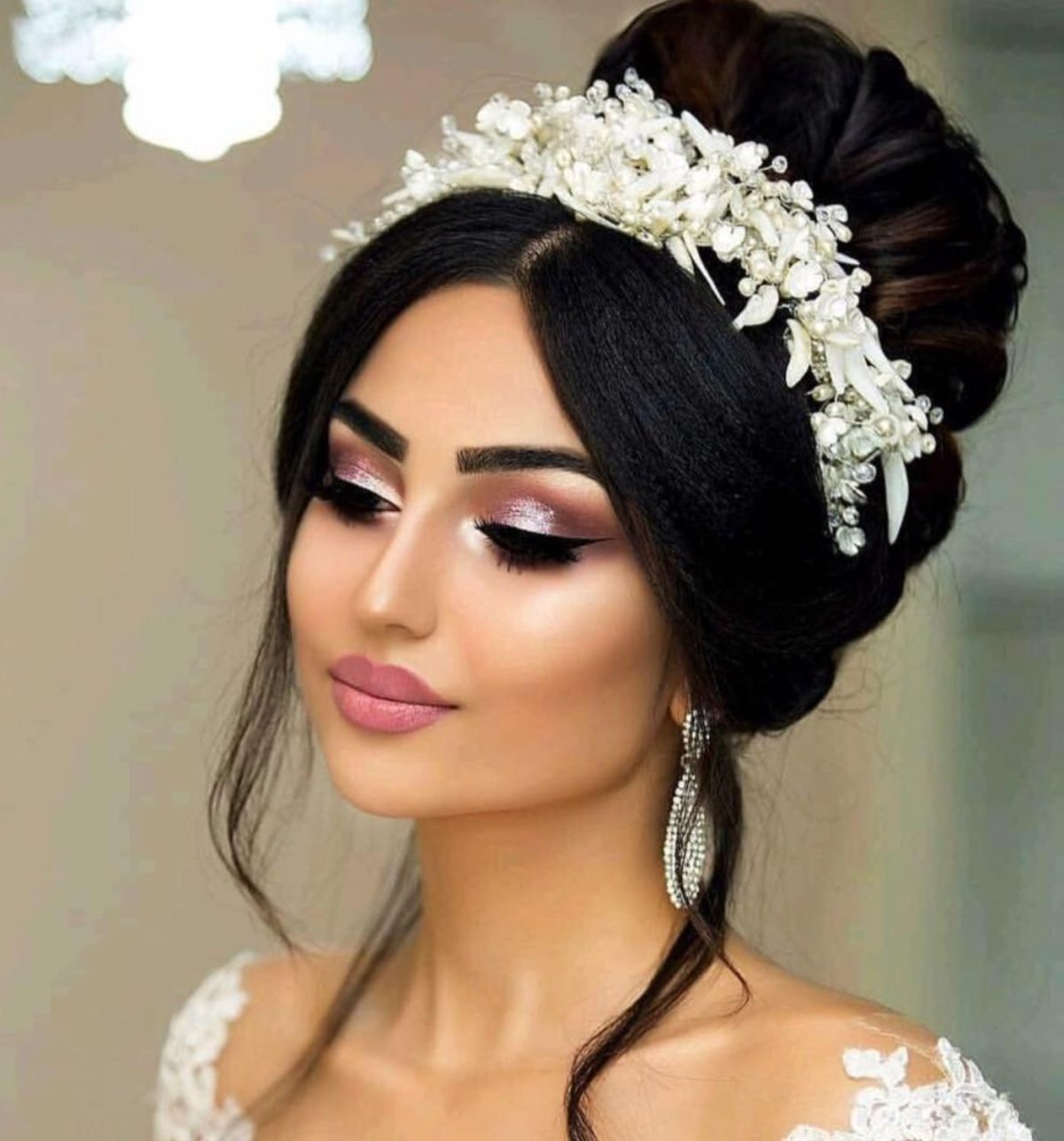 Свадебный образ макияж и прическа невесты