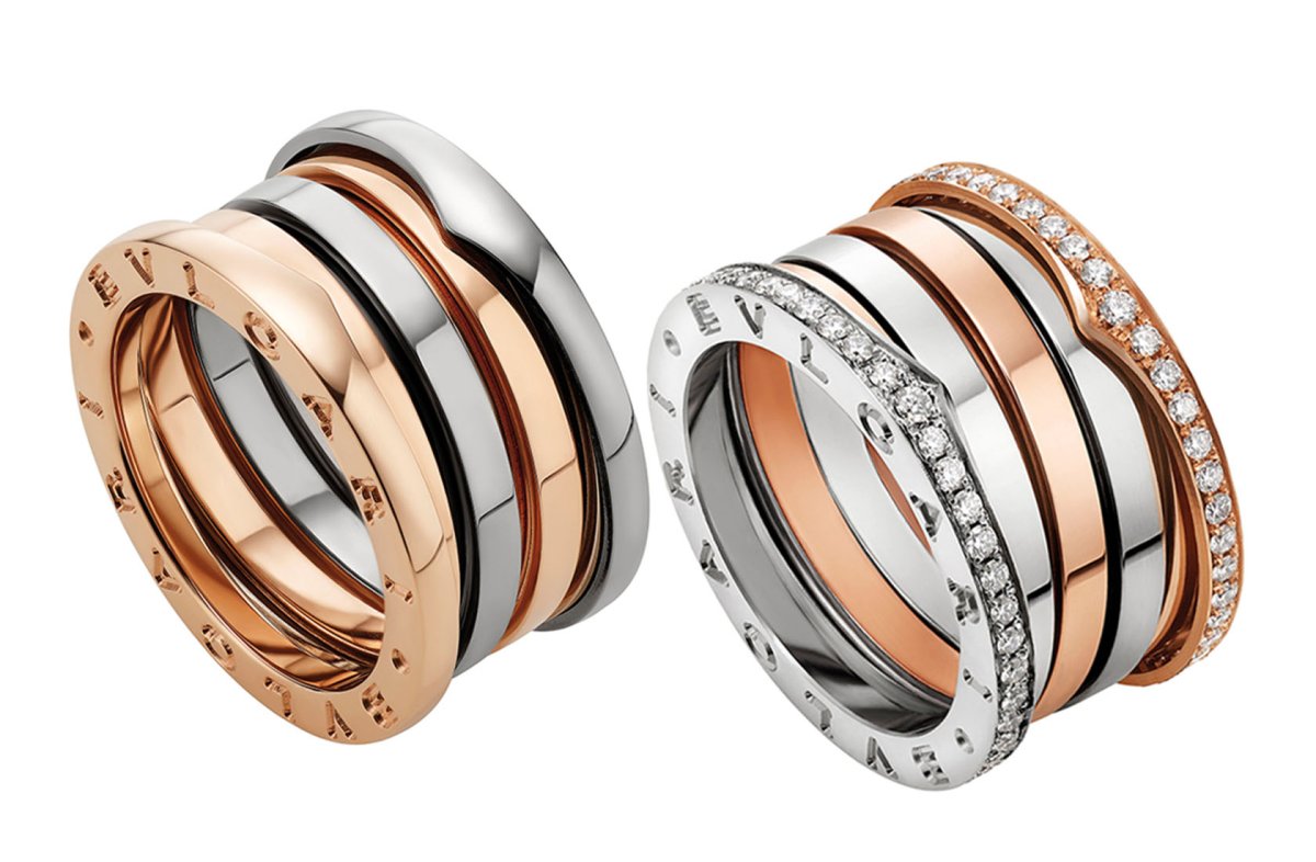Bvlgari bzero1 кольцо