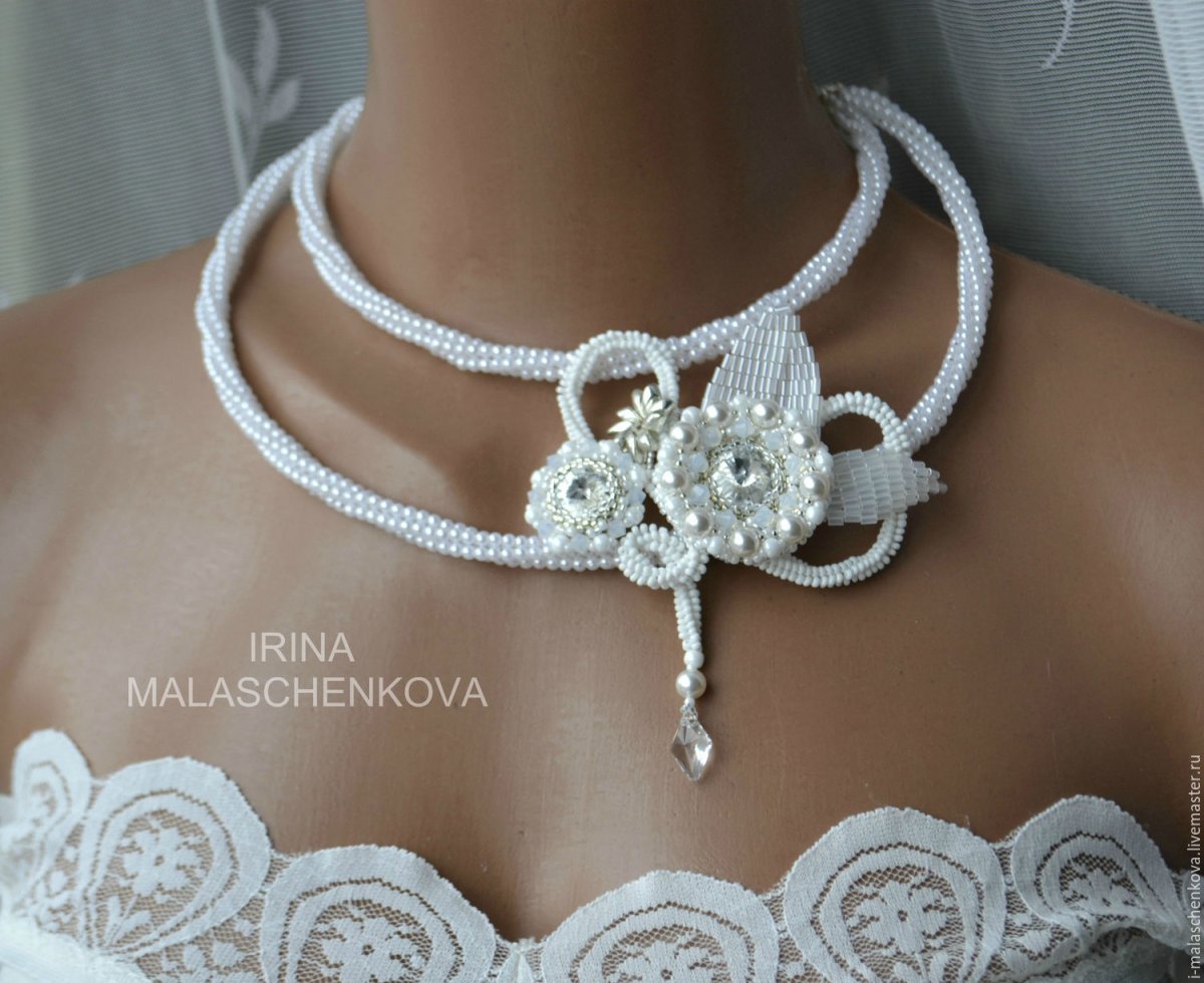 Свадебное колье