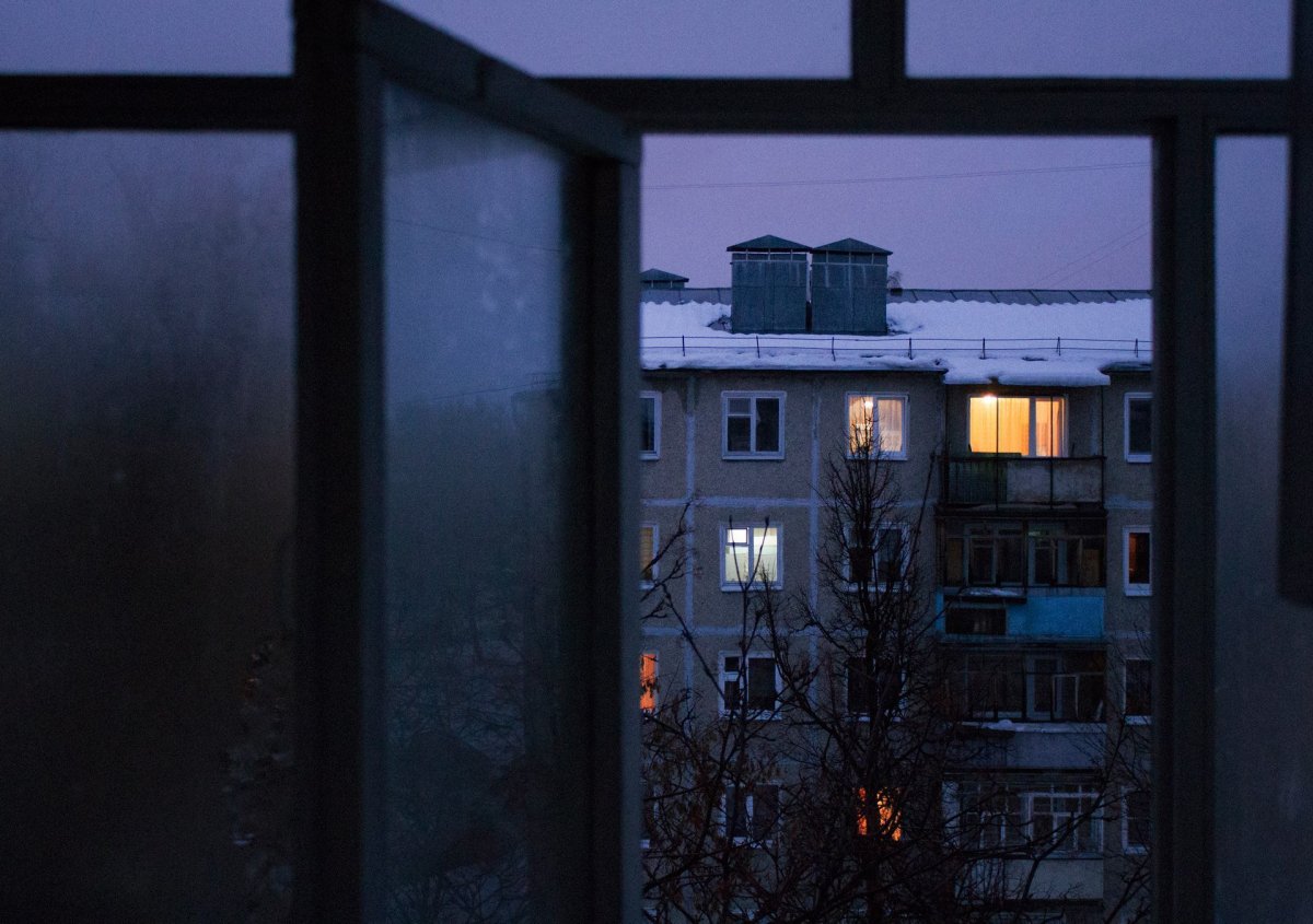 Депрессивный вид из окна