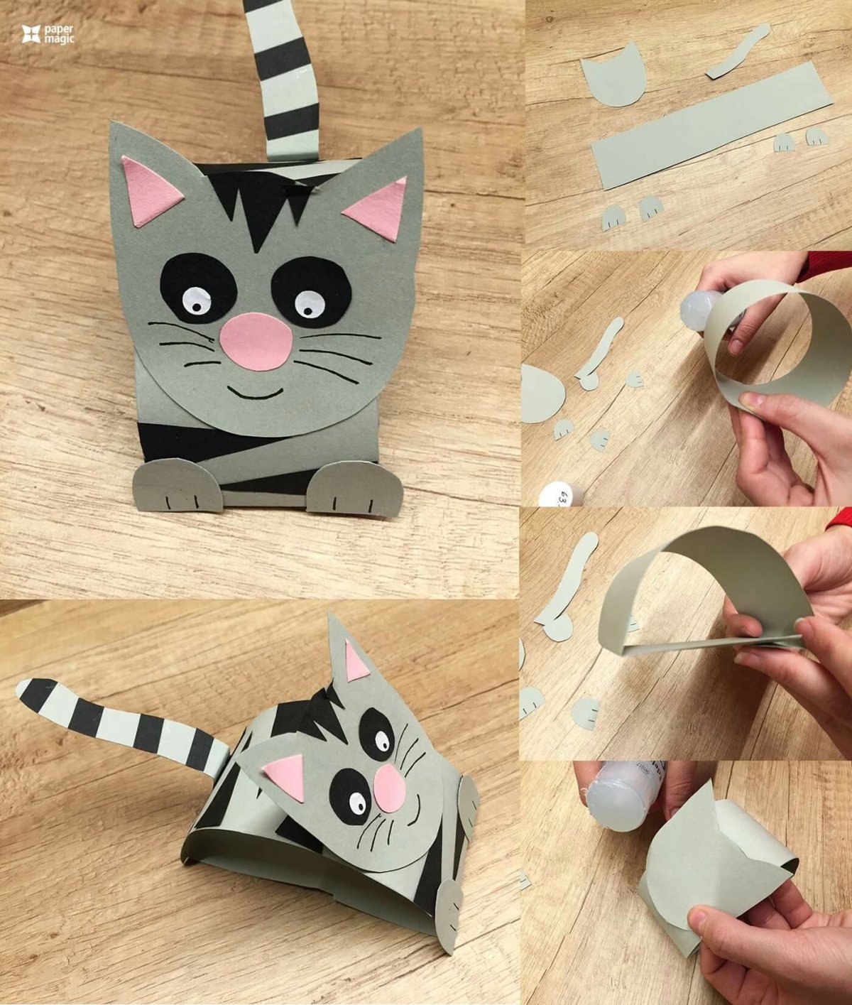 Поделка кошка