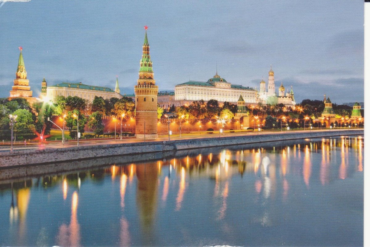 Вид на Кремль с Москва реки