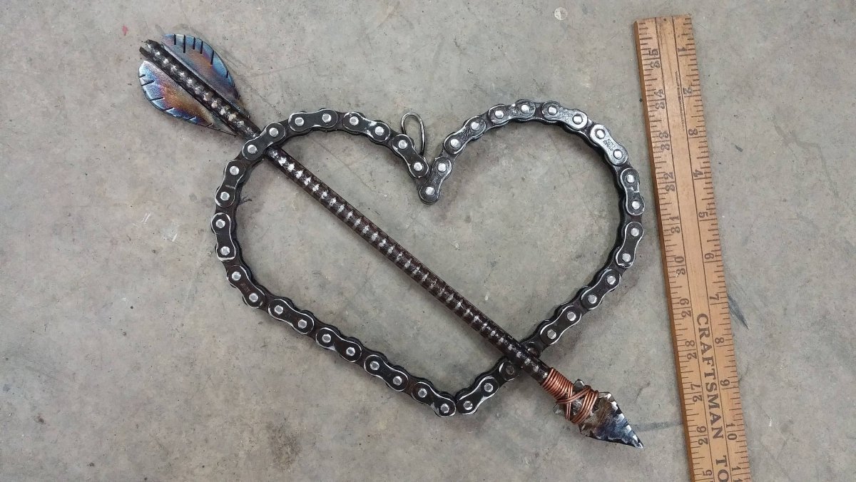 Сердце из металла