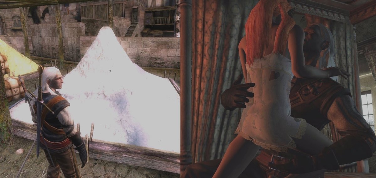 The Witcher enhanced Edition нуд мод
