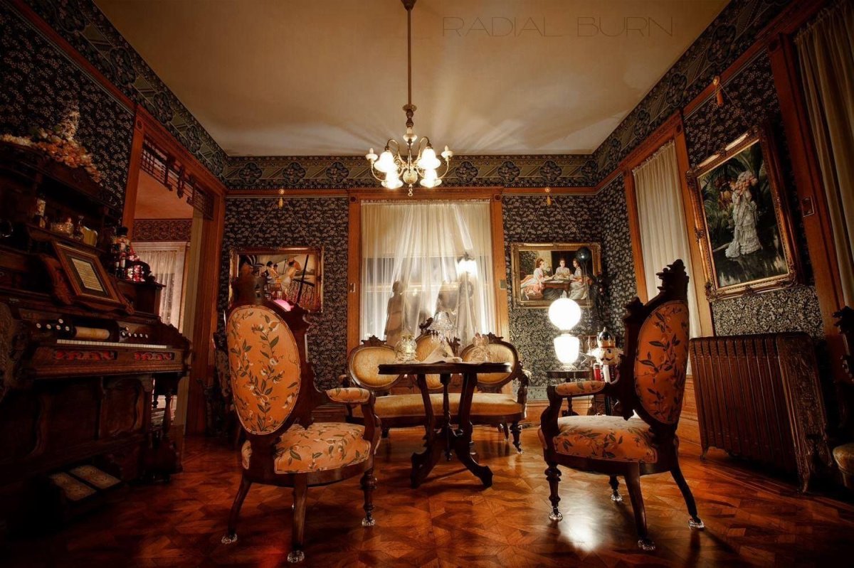 Дома в Англии Викторианская эпоха, интерьер
