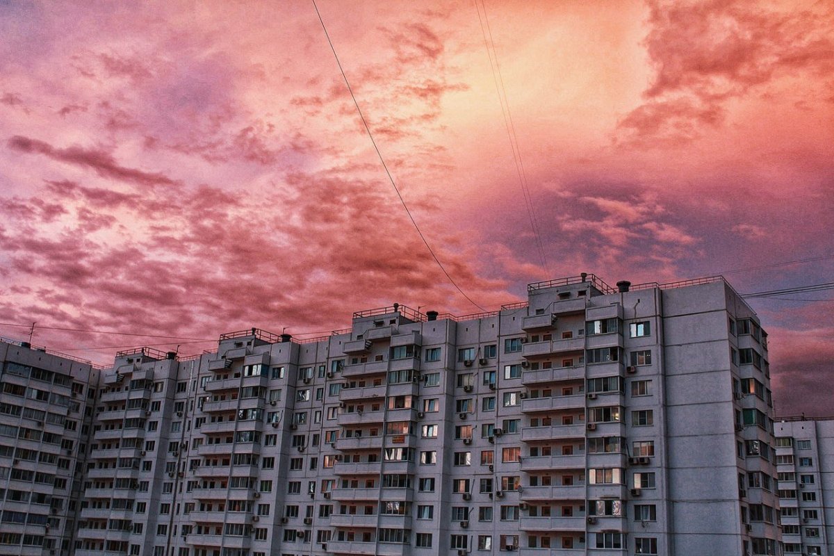Россия Эстетика многоэтажки
