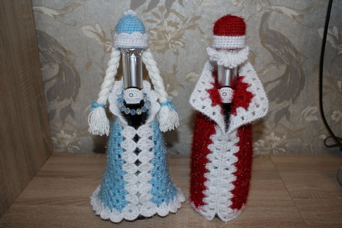 Дед Мороз и Снегурочка игрушки