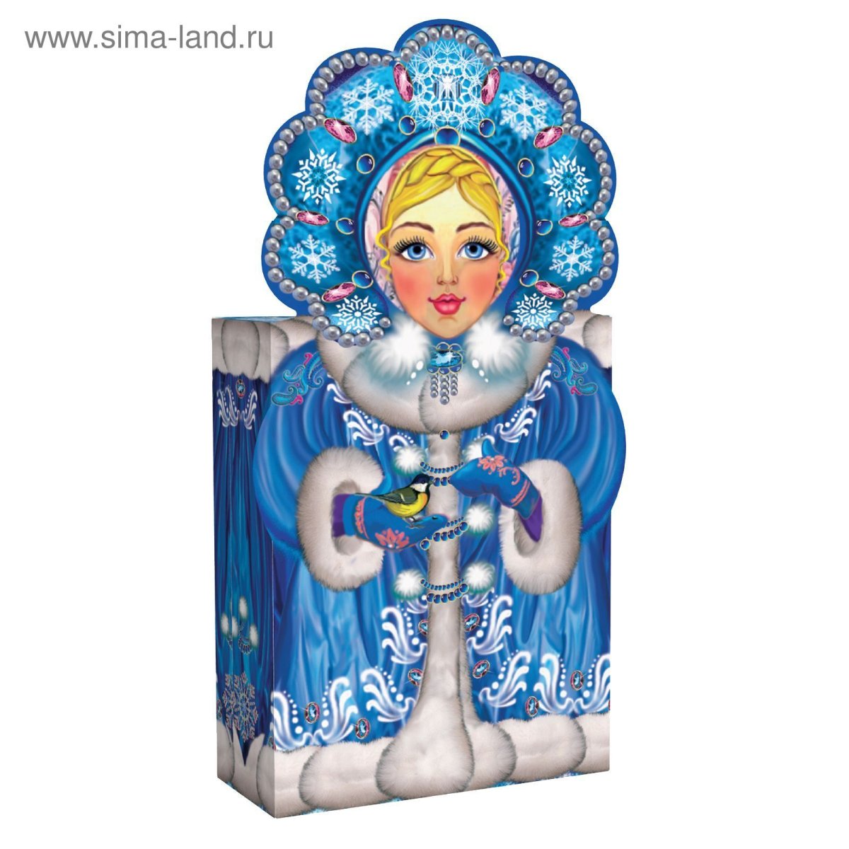 Снегурочка из бумаги