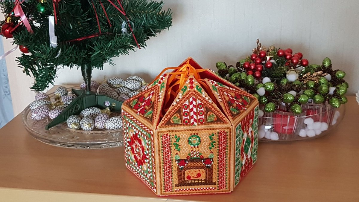 Ларец новогодних чудес поделки