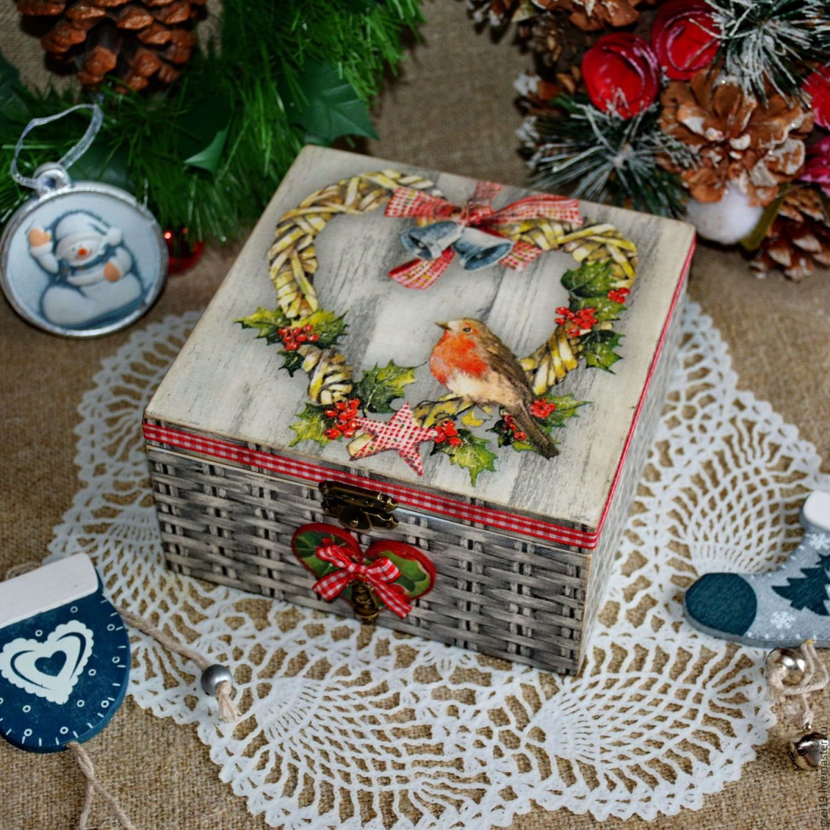 Новогодняя шкатулка