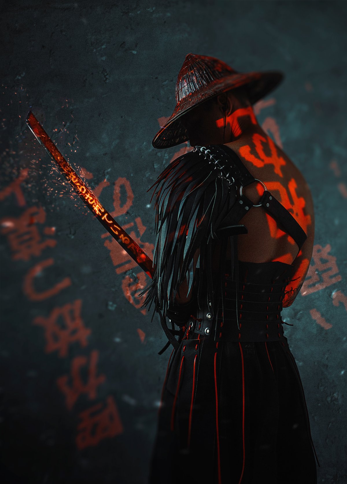 Самурай из Cyberpunk 2077