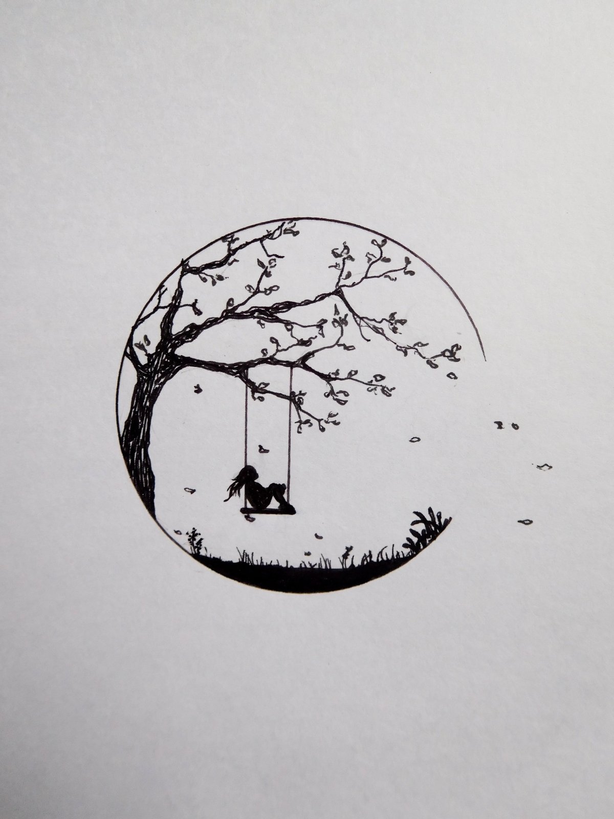 Красивые рисунки в круге