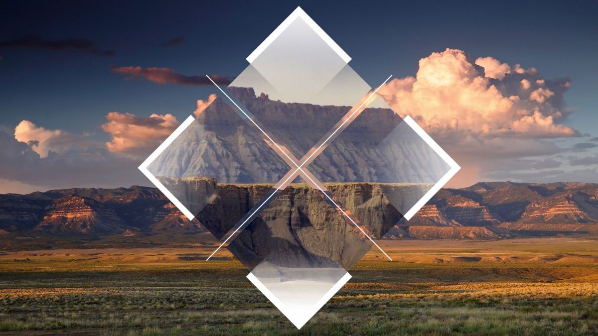 Polyscape эффект